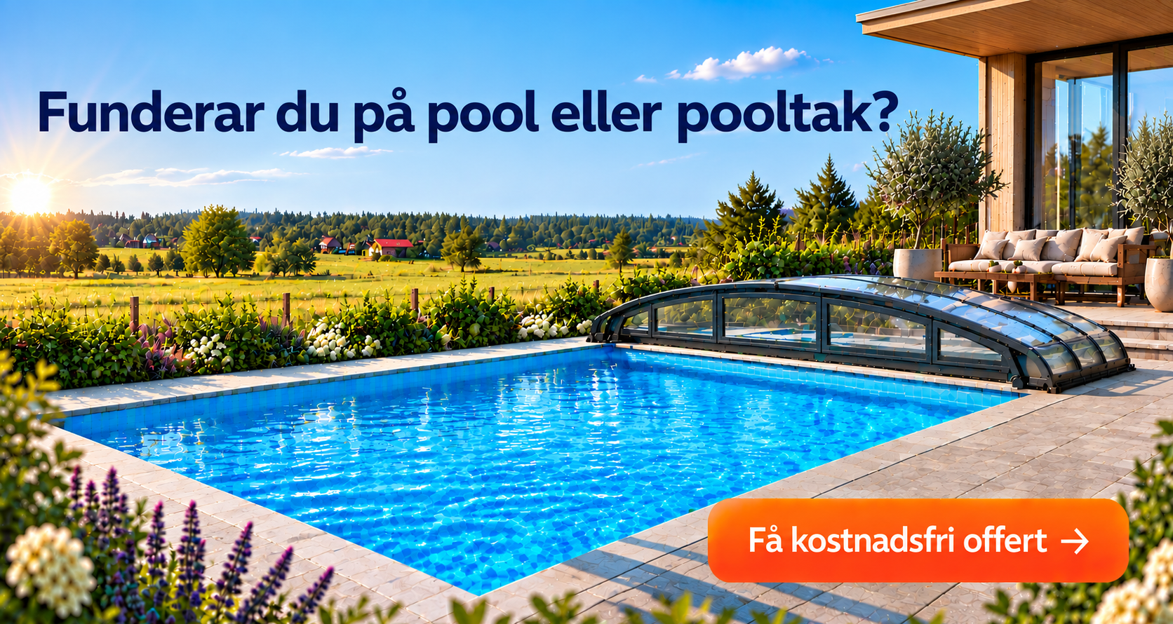 Pooltak med hjul – få kostnadsfri offert