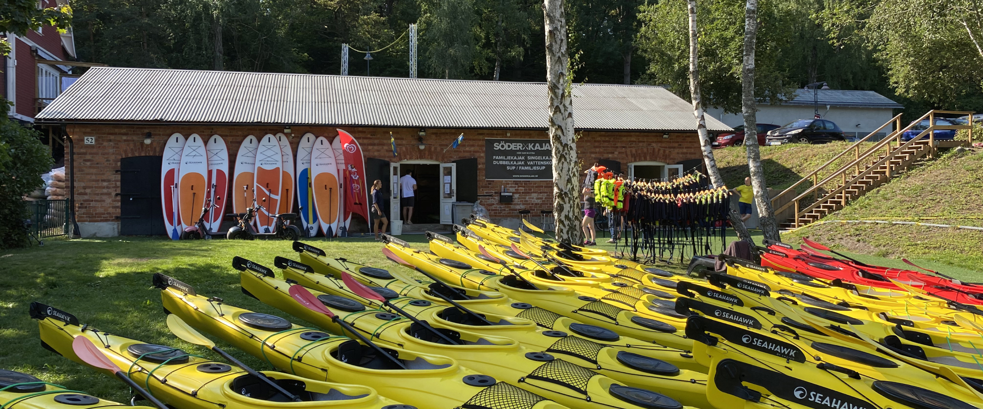 SeaHawk kajaker i Vinterviken
