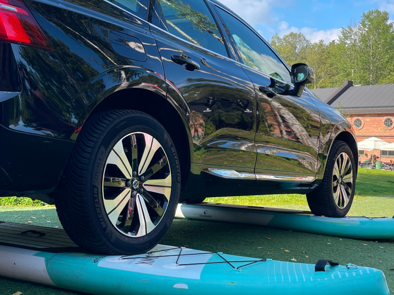 SUP-konstruktion som tål hård användning