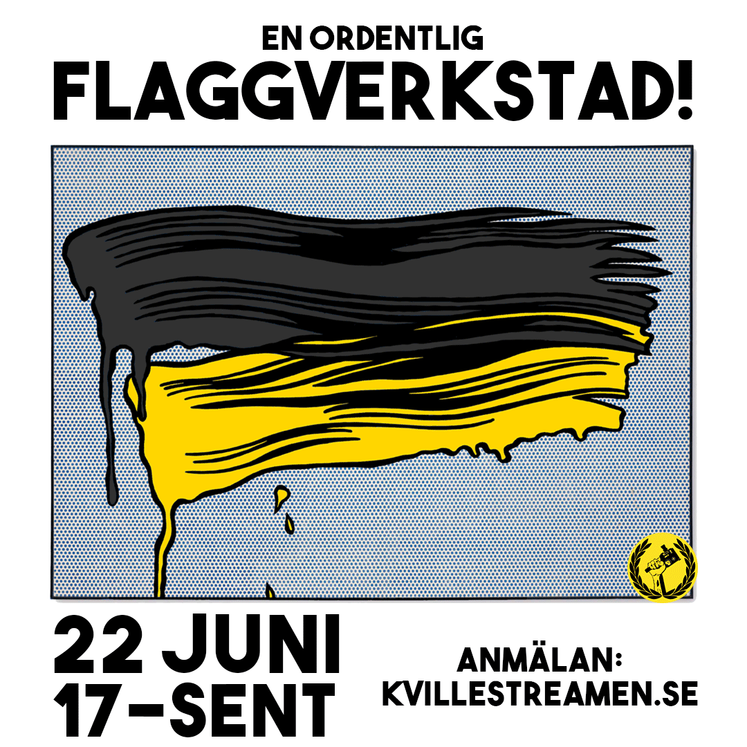 Flaggverkstad sommaren 2022