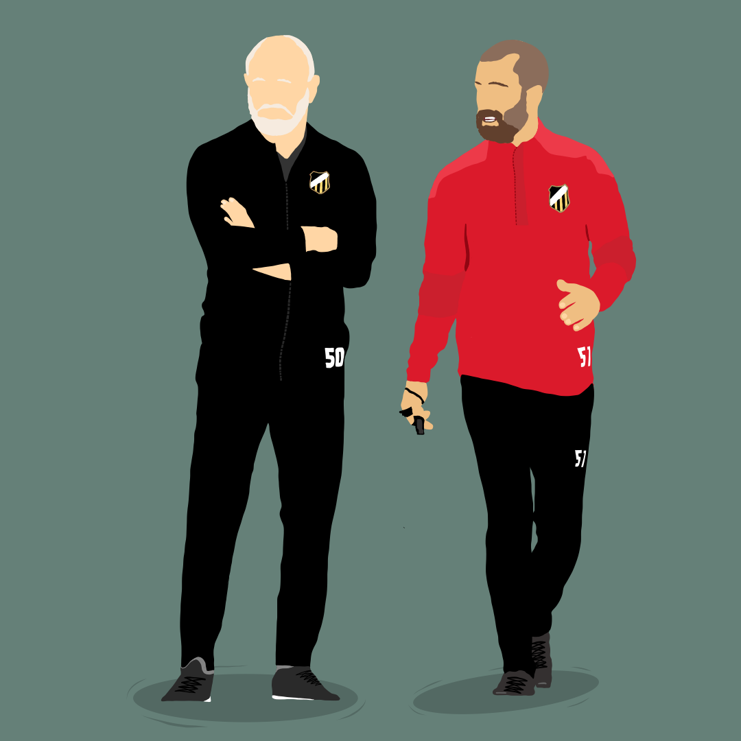 Per-Mathias Högmo & Martin Foyston i BK Häcken