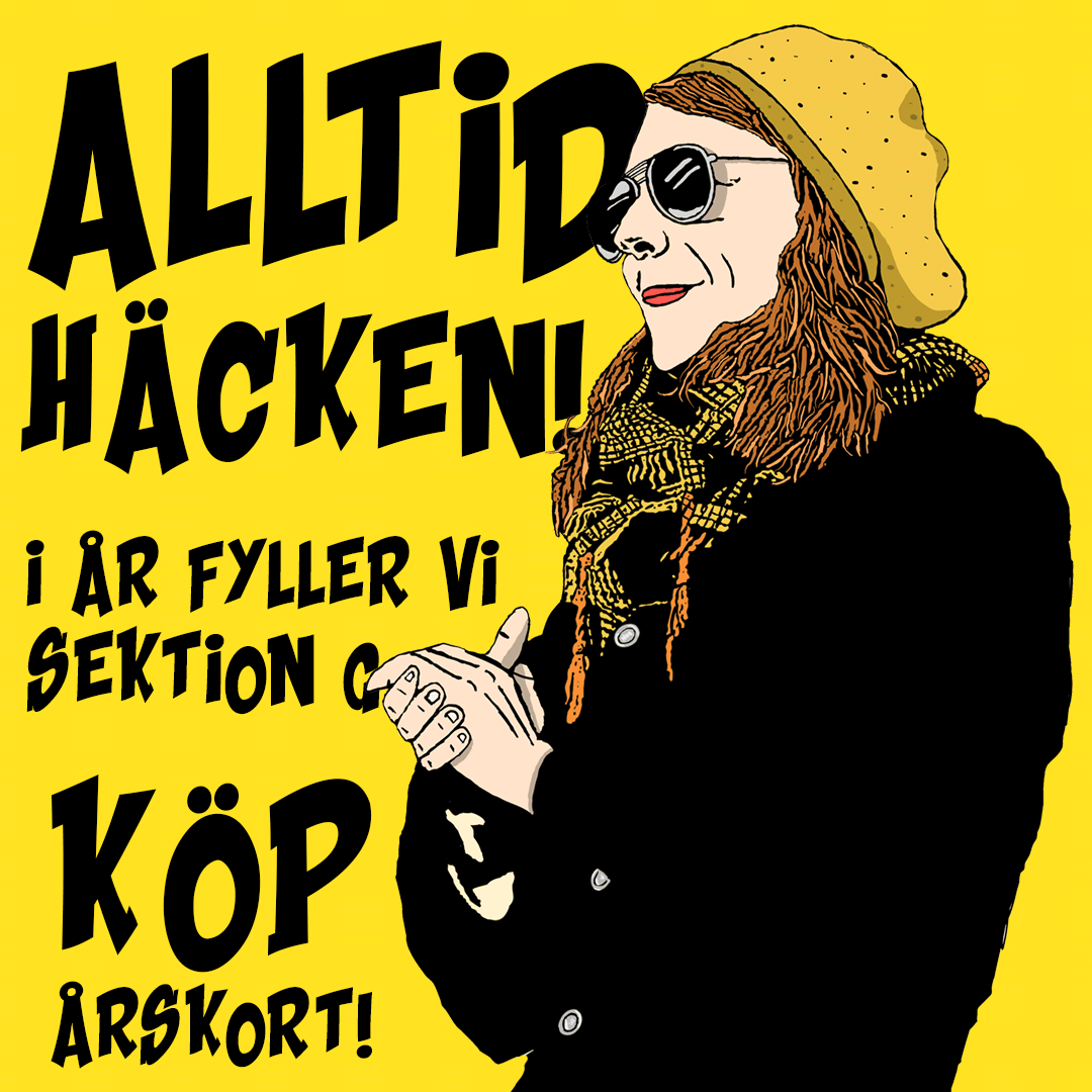Ståplats Sektion G 2022