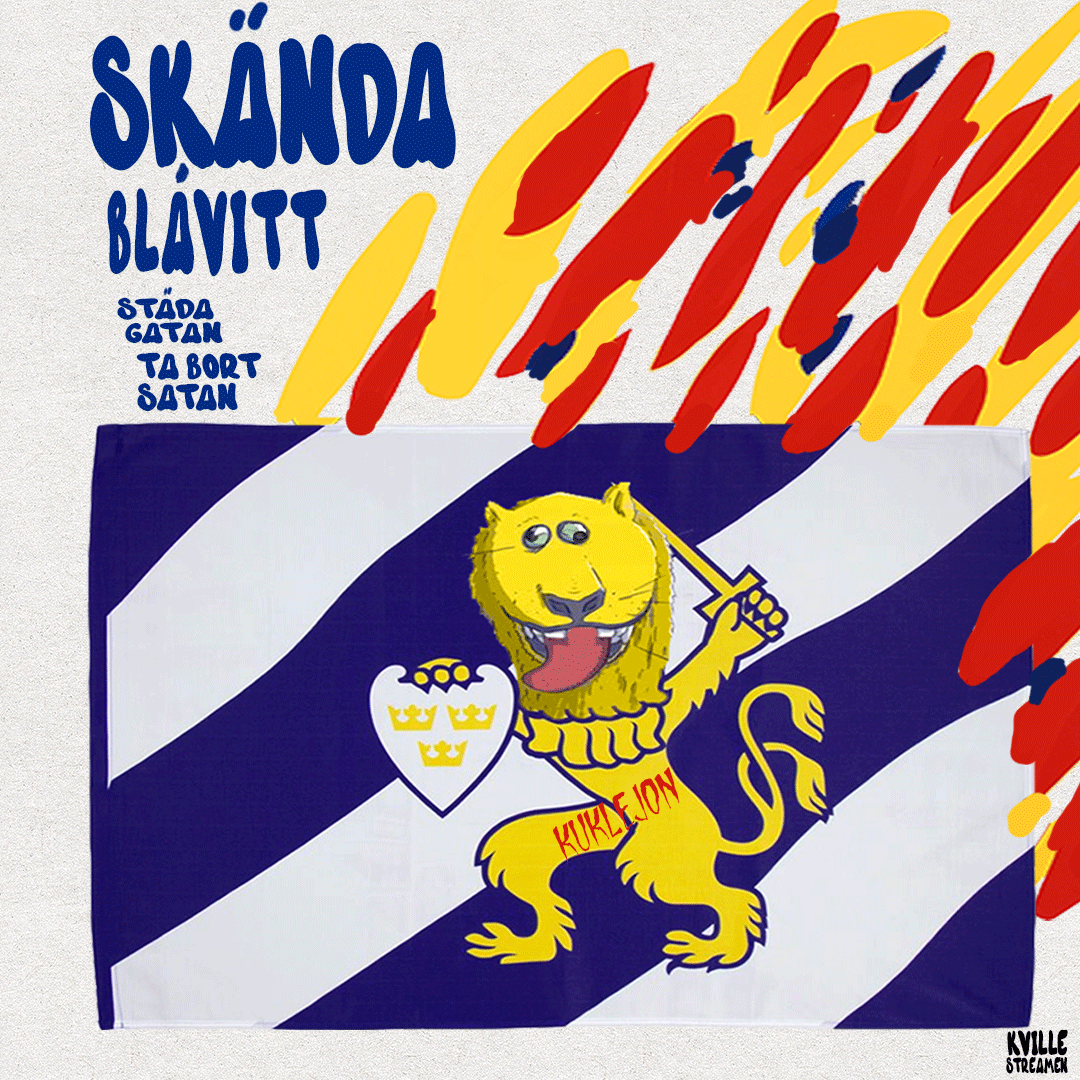 Skända blåvitt