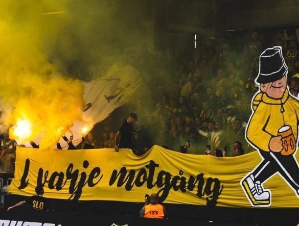 Bandieras tifo BK Häcken