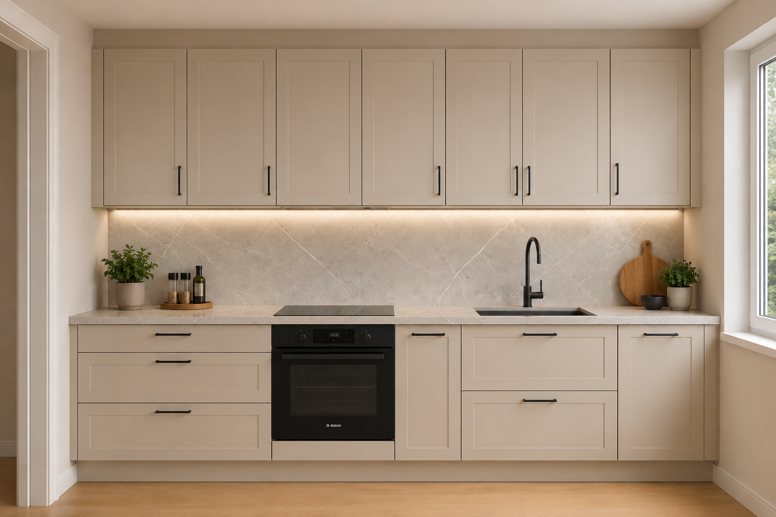 Kök efter renovering