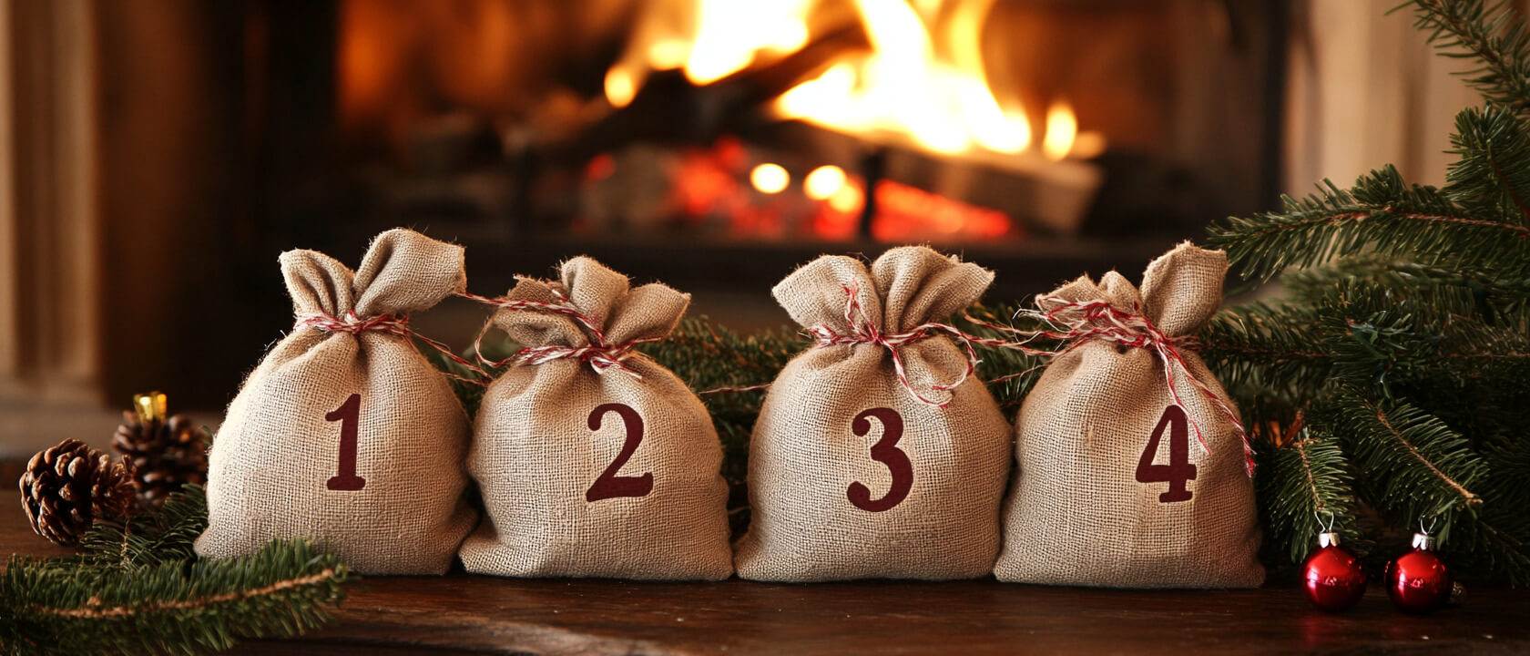 Små saker för att skapa en egen adventskalender