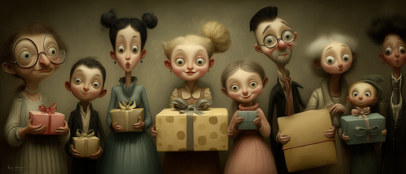 Här finns presenter för alla åldrar och smaker