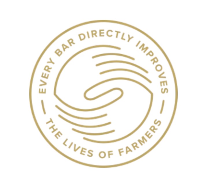 Divine chocolate - företagets logotype med texten 