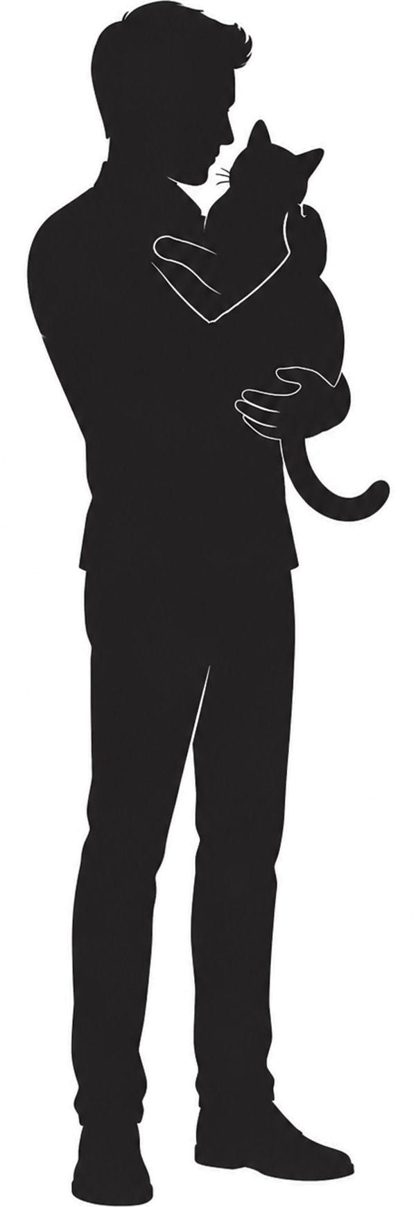 Illustration av en person som är 174 centimeter lång