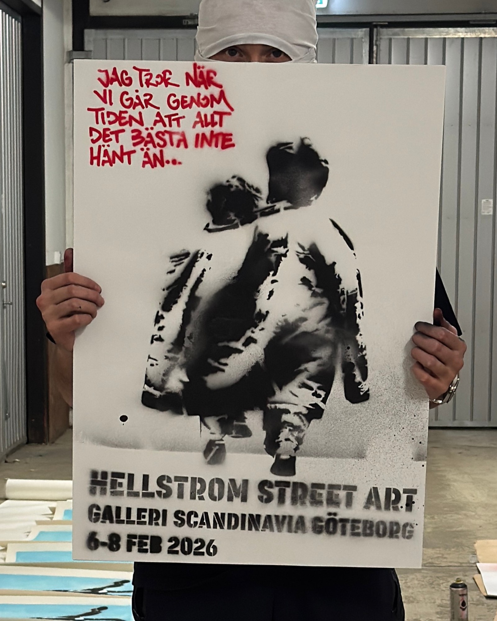 Hellstrom Street Art – stencilsläpp