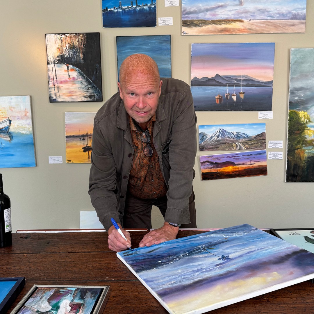 Lasse Kronér – konst hos Galleri Scandinavia