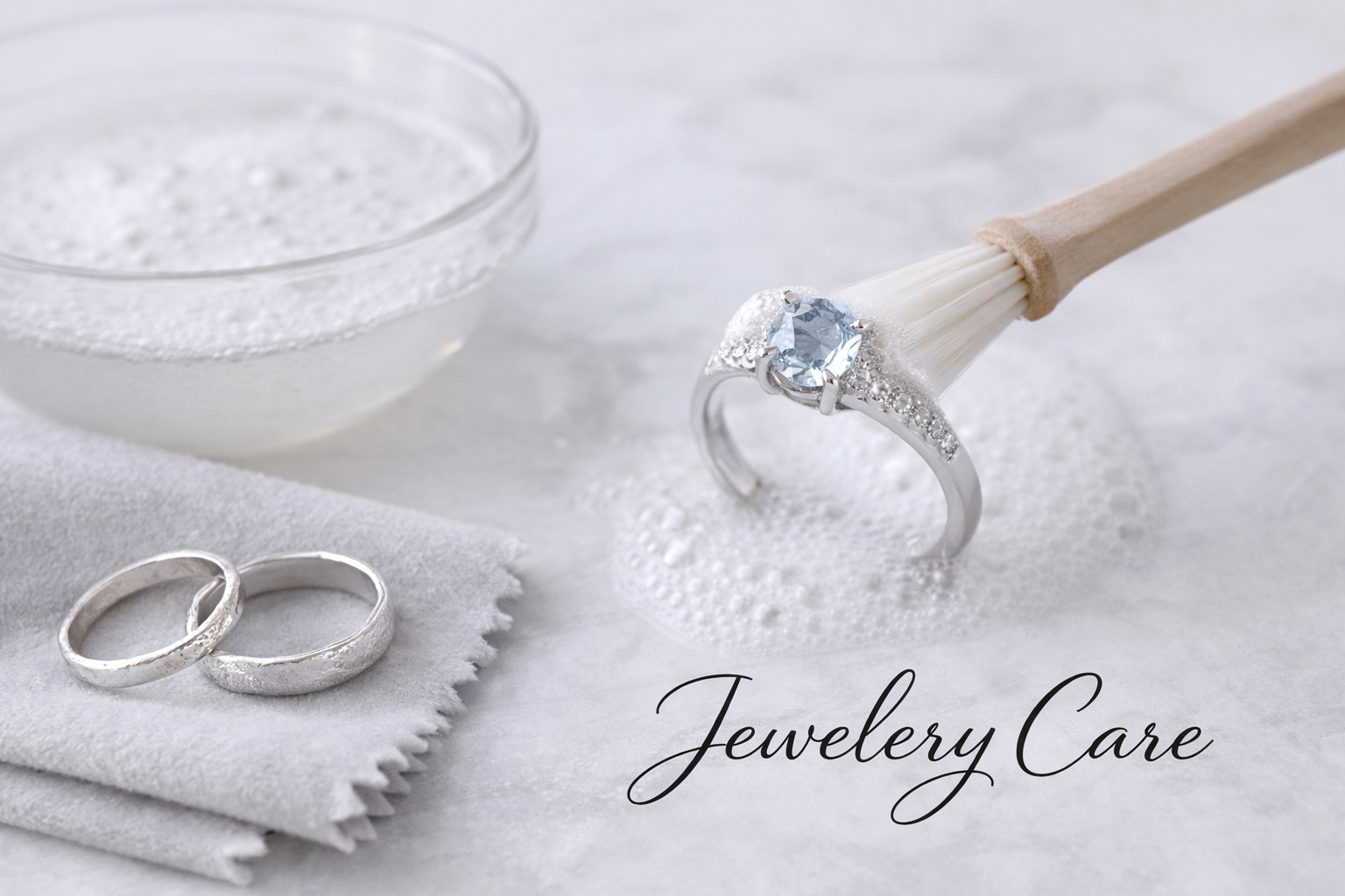 Smyckesvård smycken med stenar