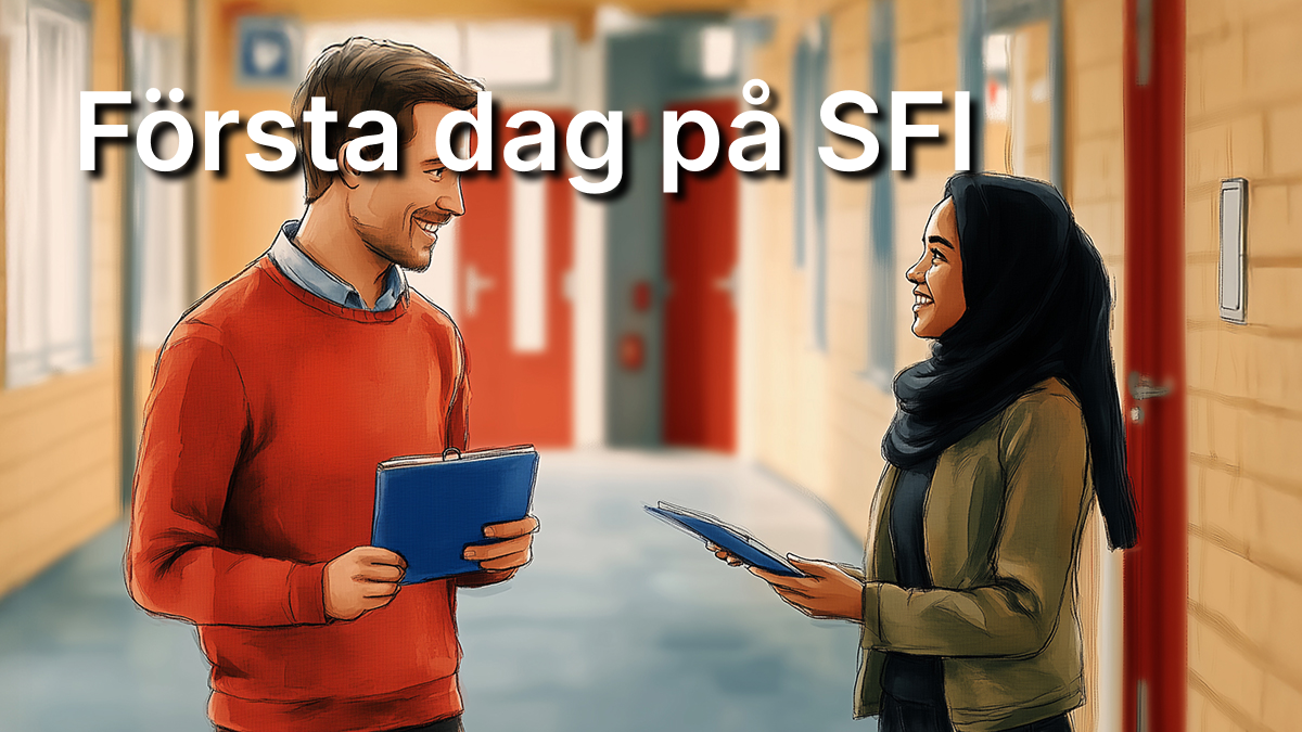 Sharifa börjar på SFI