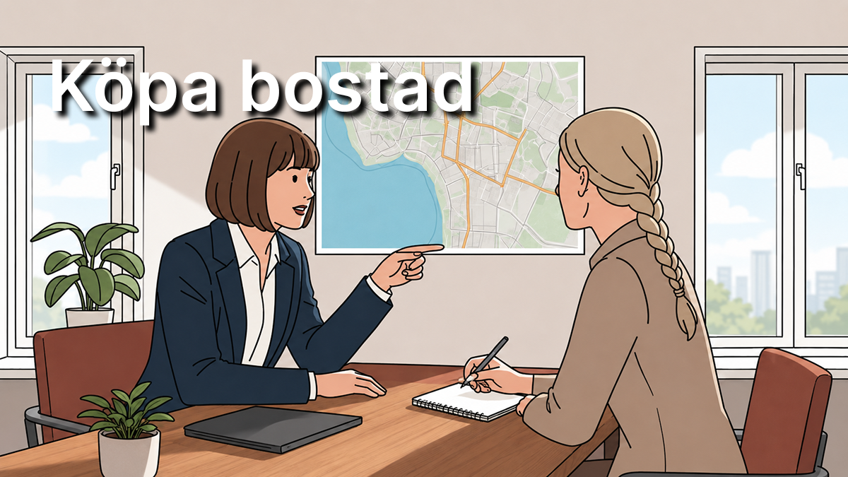 Att köpa sin första bostad i Sverige