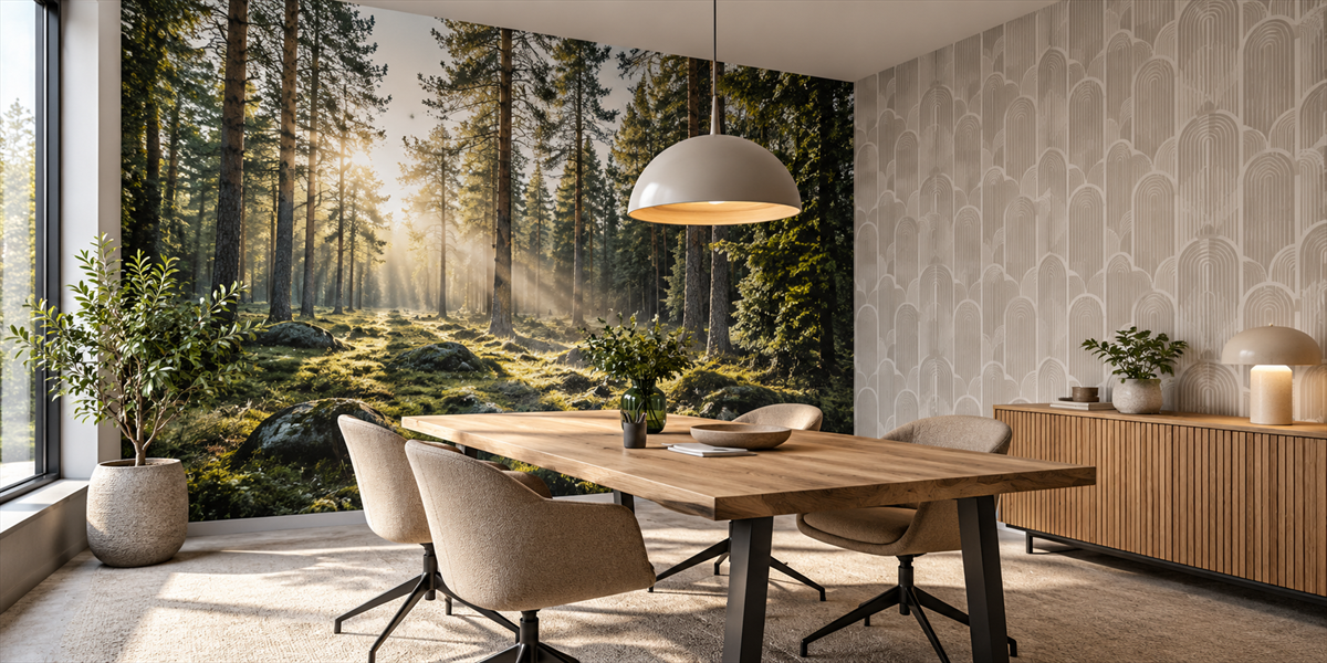 Fototapet i professionell miljö – Fototapet eller vanlig tapet – vad passar verksamheten bäst?