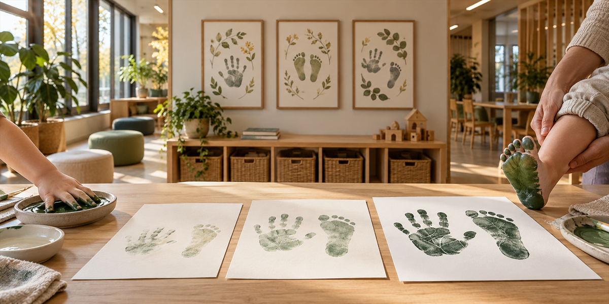 Hand- och fotavtryck på papper för pedagogisk verksamhet – Vilket papper passar bäst för hand- och fotavtryck?