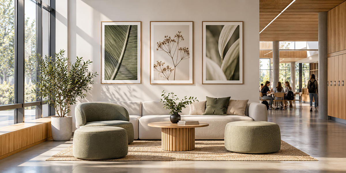 Posters i professionell miljö – Minimalistiska posters för kontor och professionella miljöer