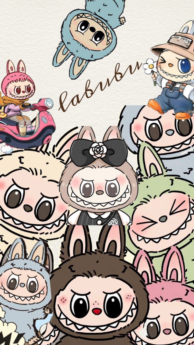 Labubu figur Pop Mart Norge