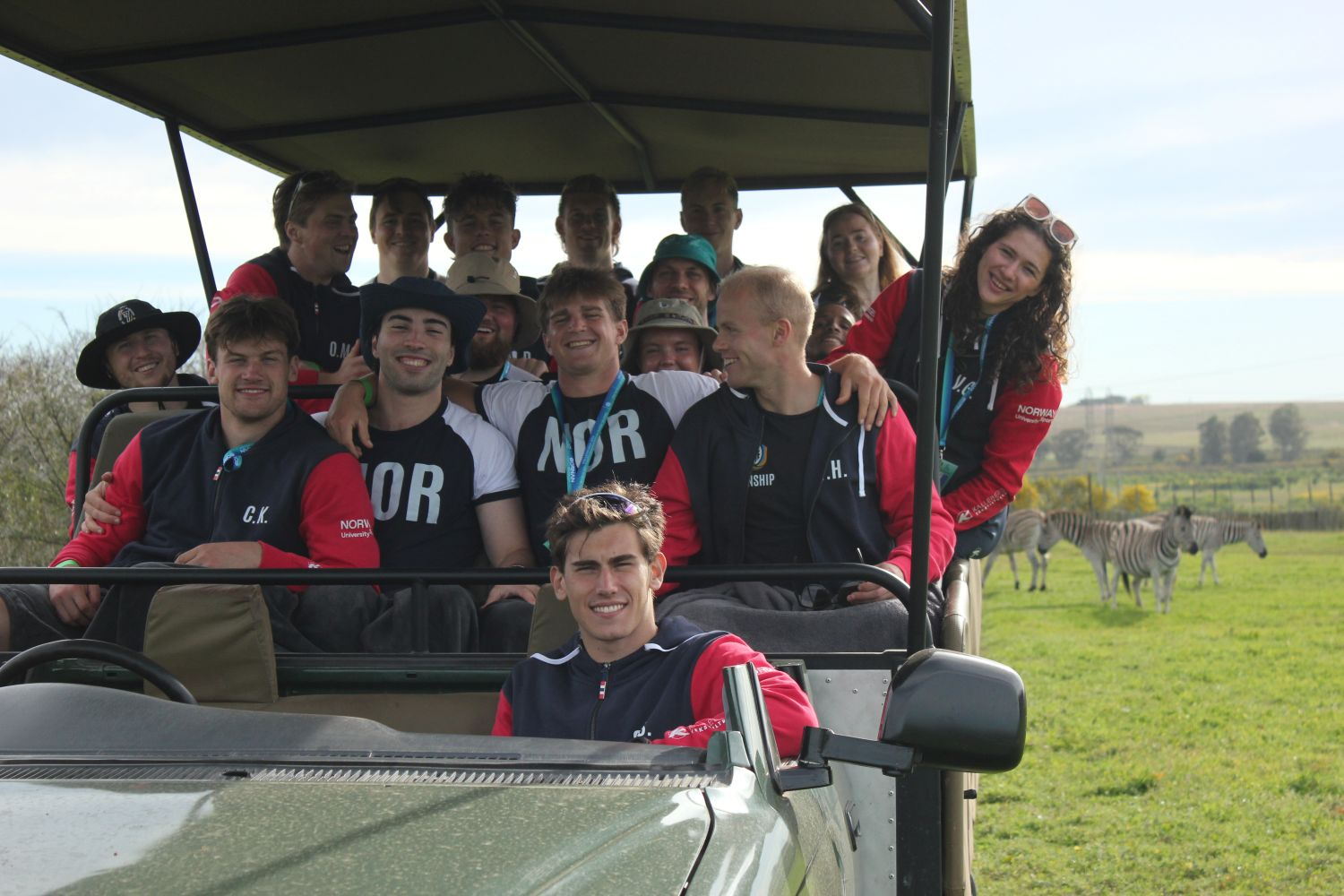 Norges Studentlandslag i rugby p&aring; safari i S&oslash;r-Afrika