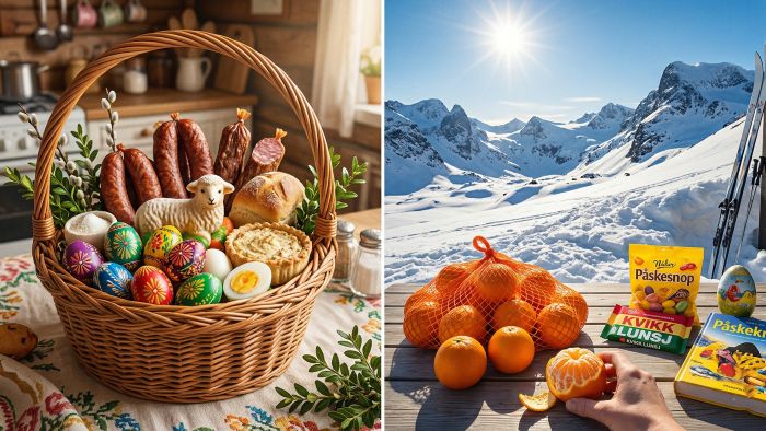 Polsk påskekurv vs Norsk påskekos i fjellet