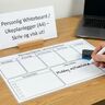 Personlig Whiteboard Ukeplanlegger