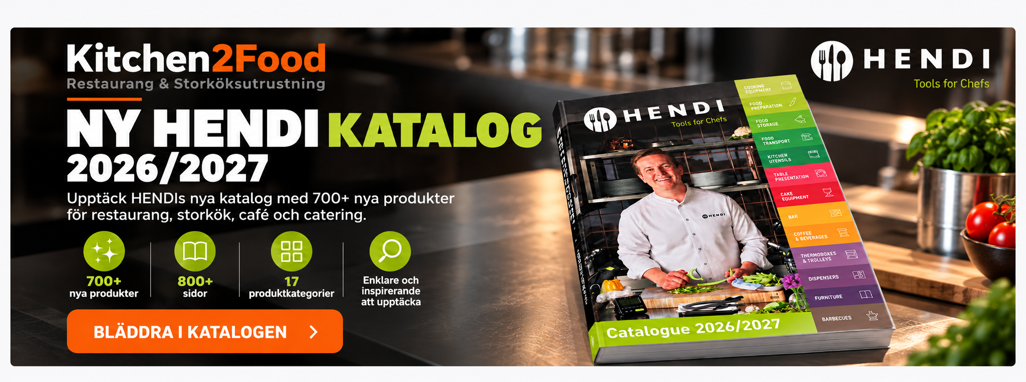 HENDI katalog 2026/2027 hos Kitchen2Food