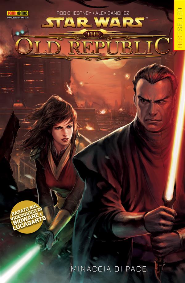 Star Wars Legends - The Old Republic volume 1: Minaccia di pace copertina