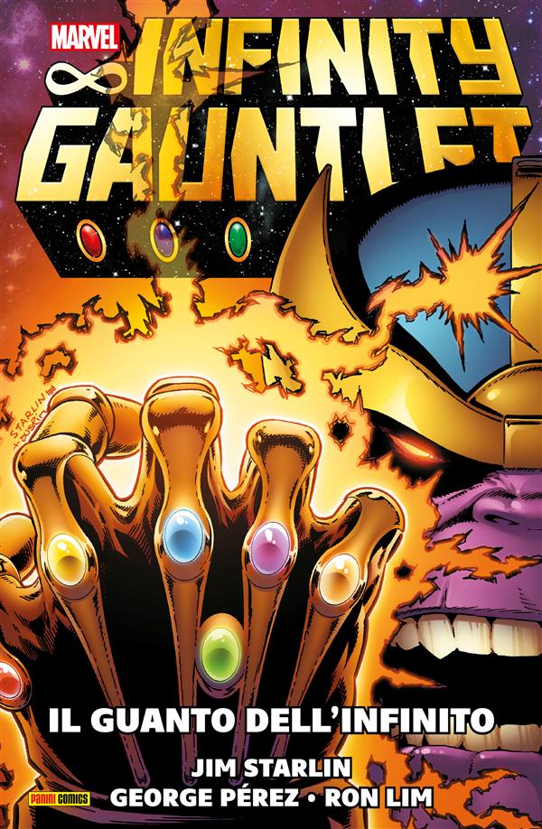 Infinity Gauntlet (1991) cover