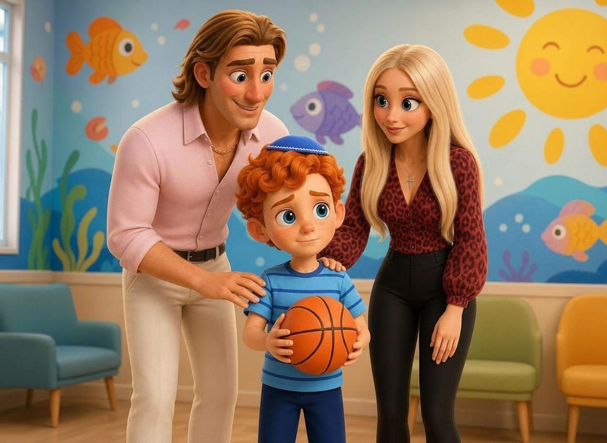 An Orange Basketball at the Clinic