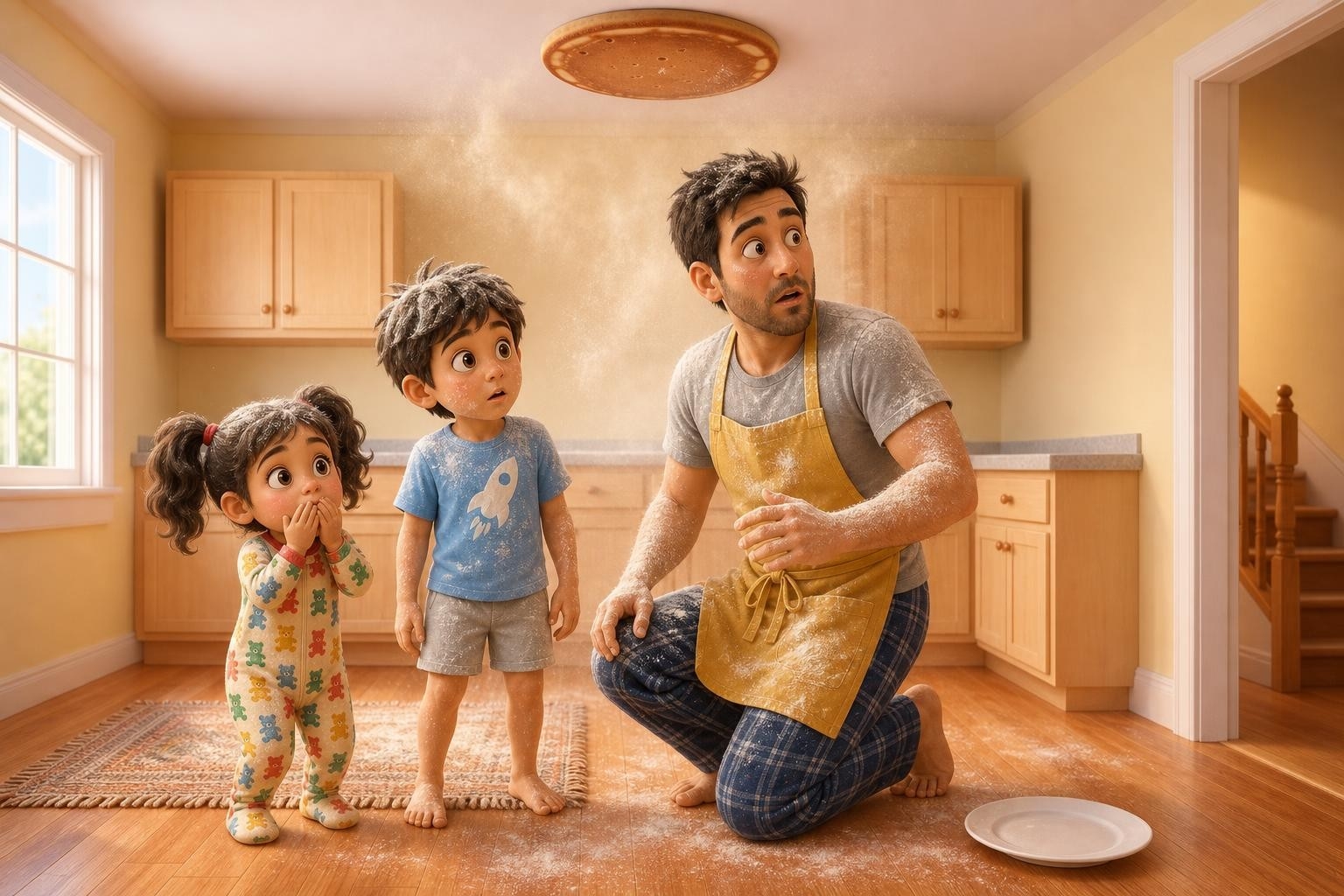 Don't Let Mom See the Ceiling!