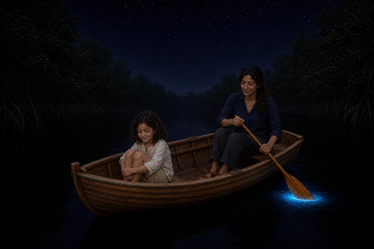 Who Lit Up the Sea?