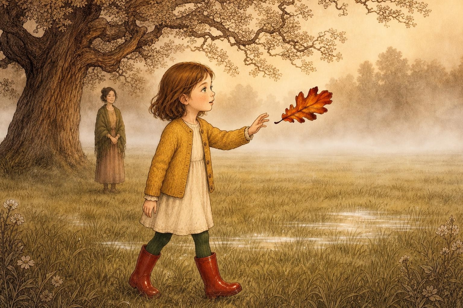 The Leaf That Stopped in Mid-Air