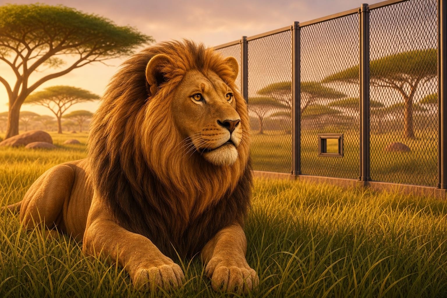A Handshake with a Lion