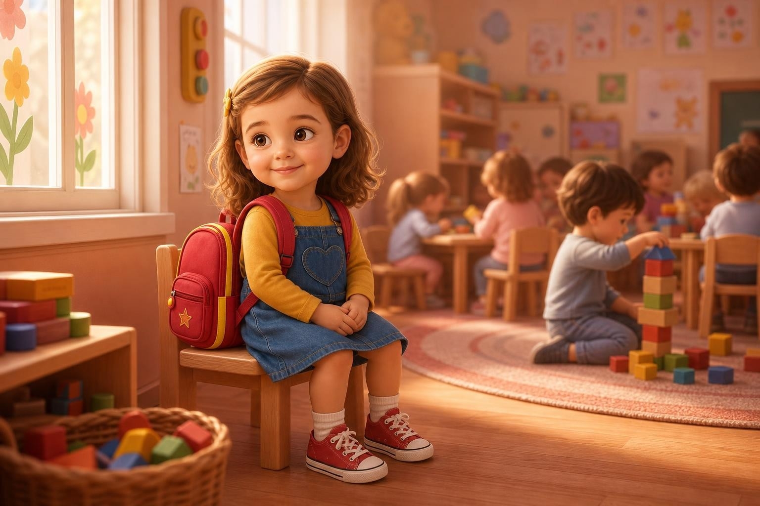 The Bouncing Red Backpack