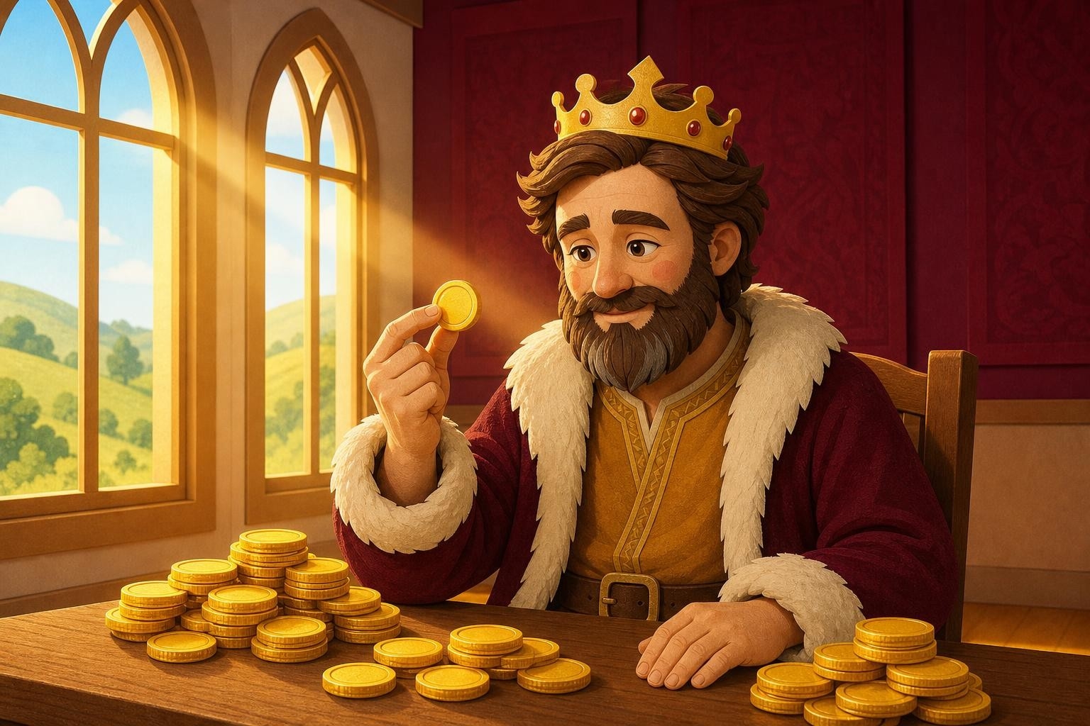 The King and the Golden Pancake