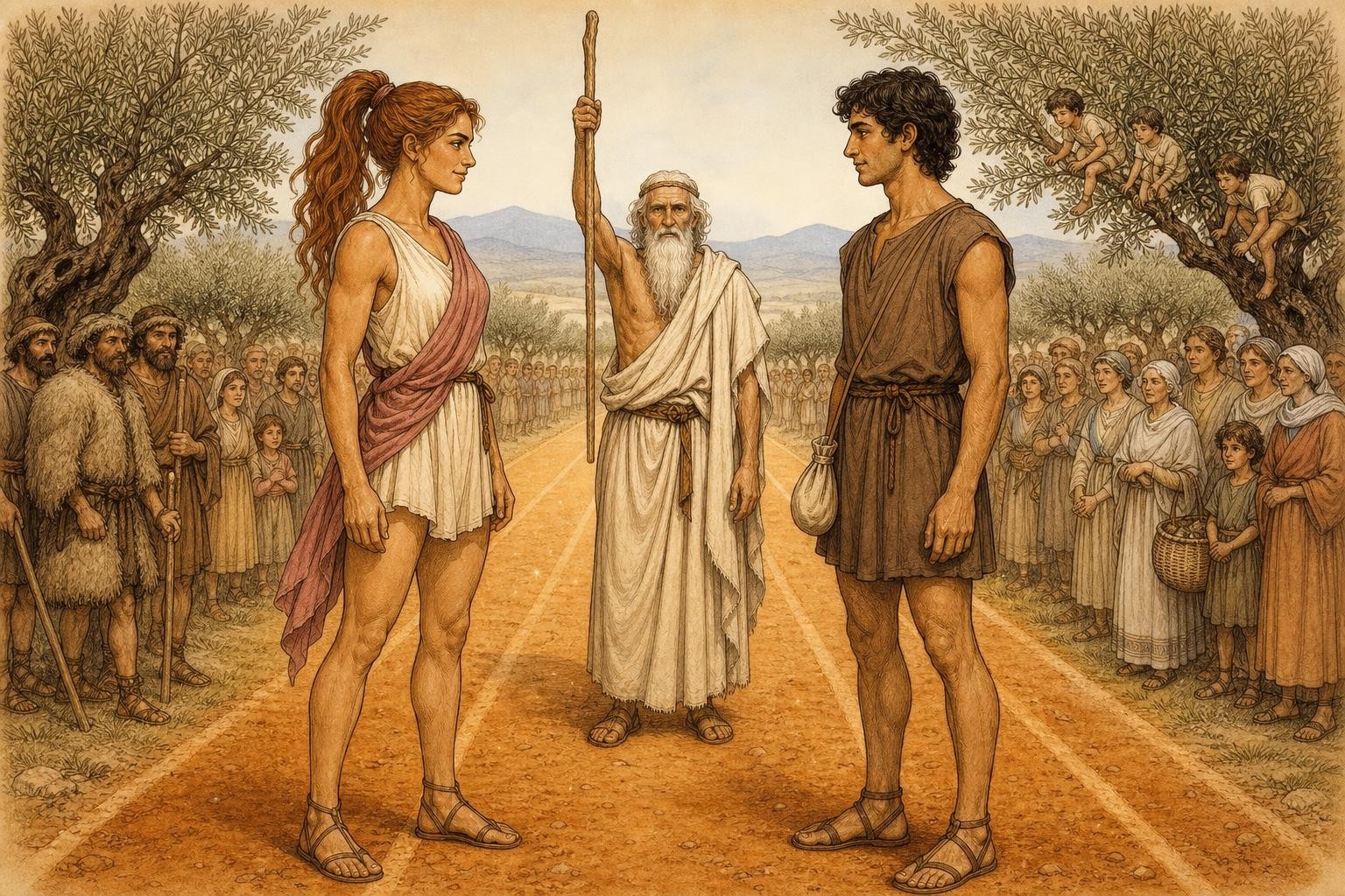 Three Apples Against the Wind