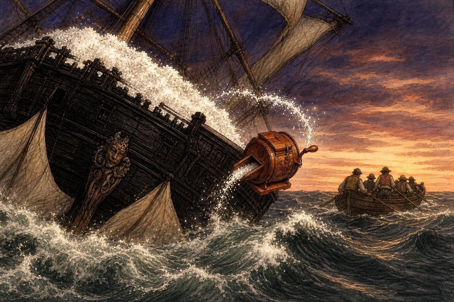 The Captain Who Stole Only Half the Magic