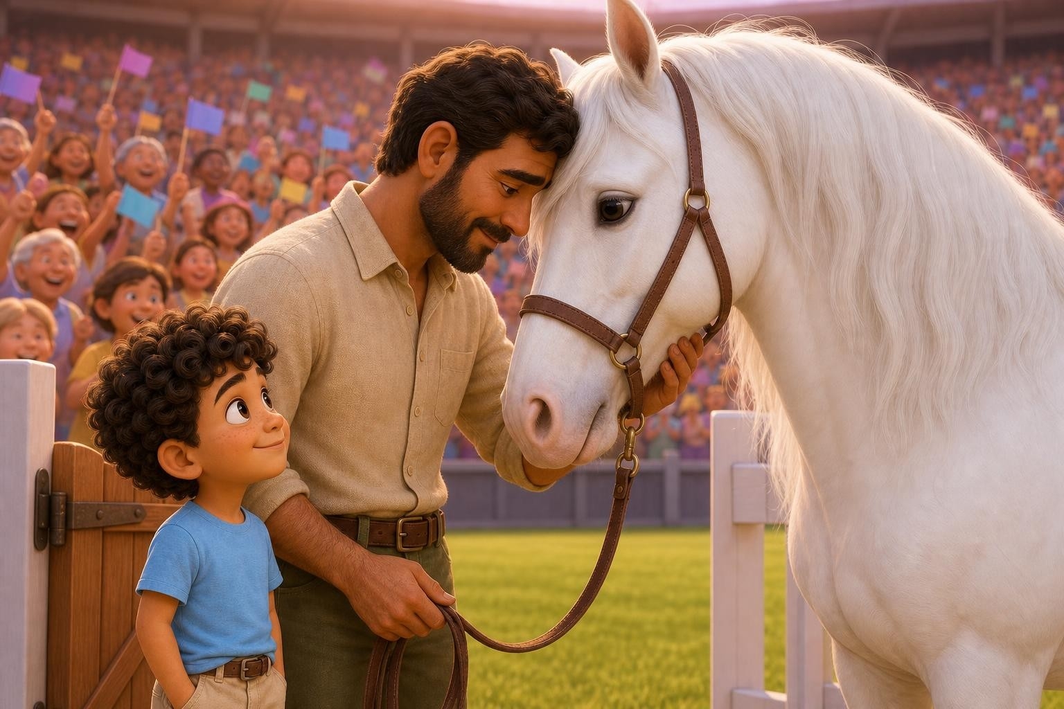 What Is a Mare Doing on the Soccer Field?