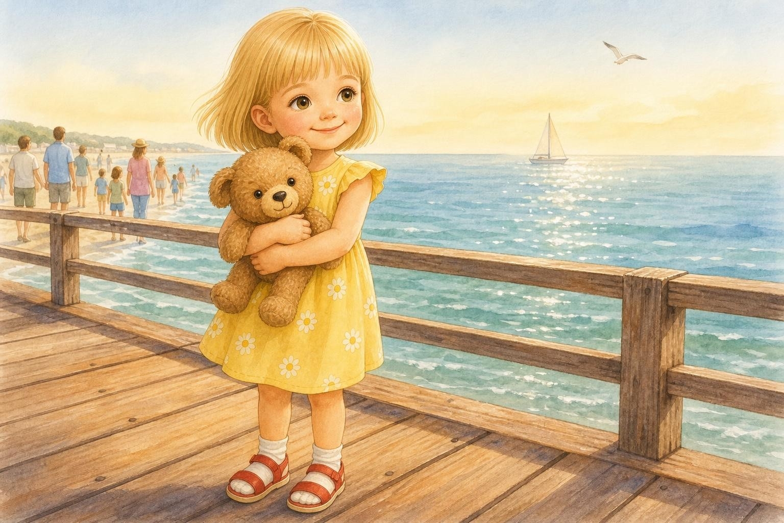 The Teddy Bear Who Stayed on Vacation