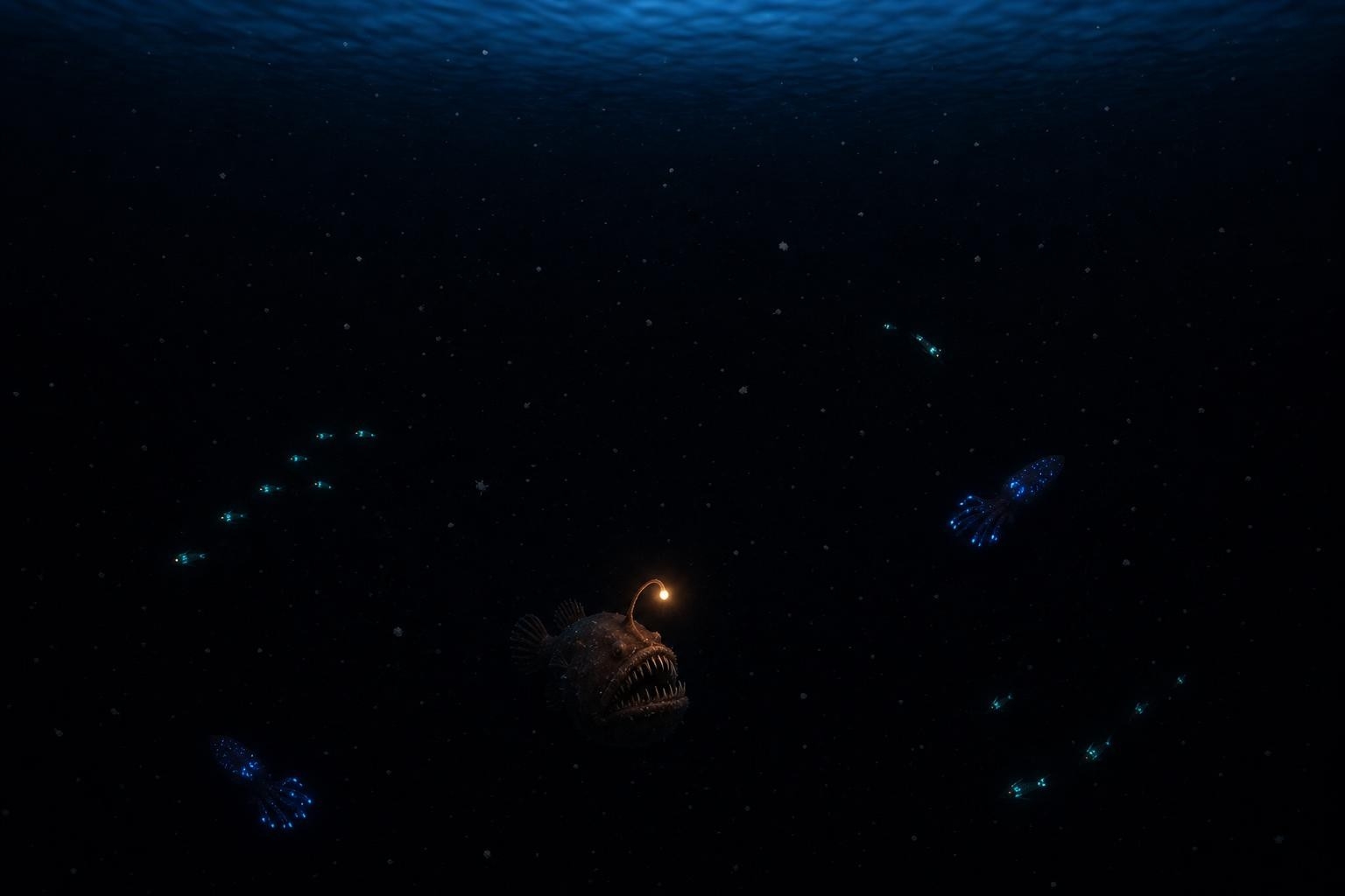 A Sky at the Bottom of the Sea