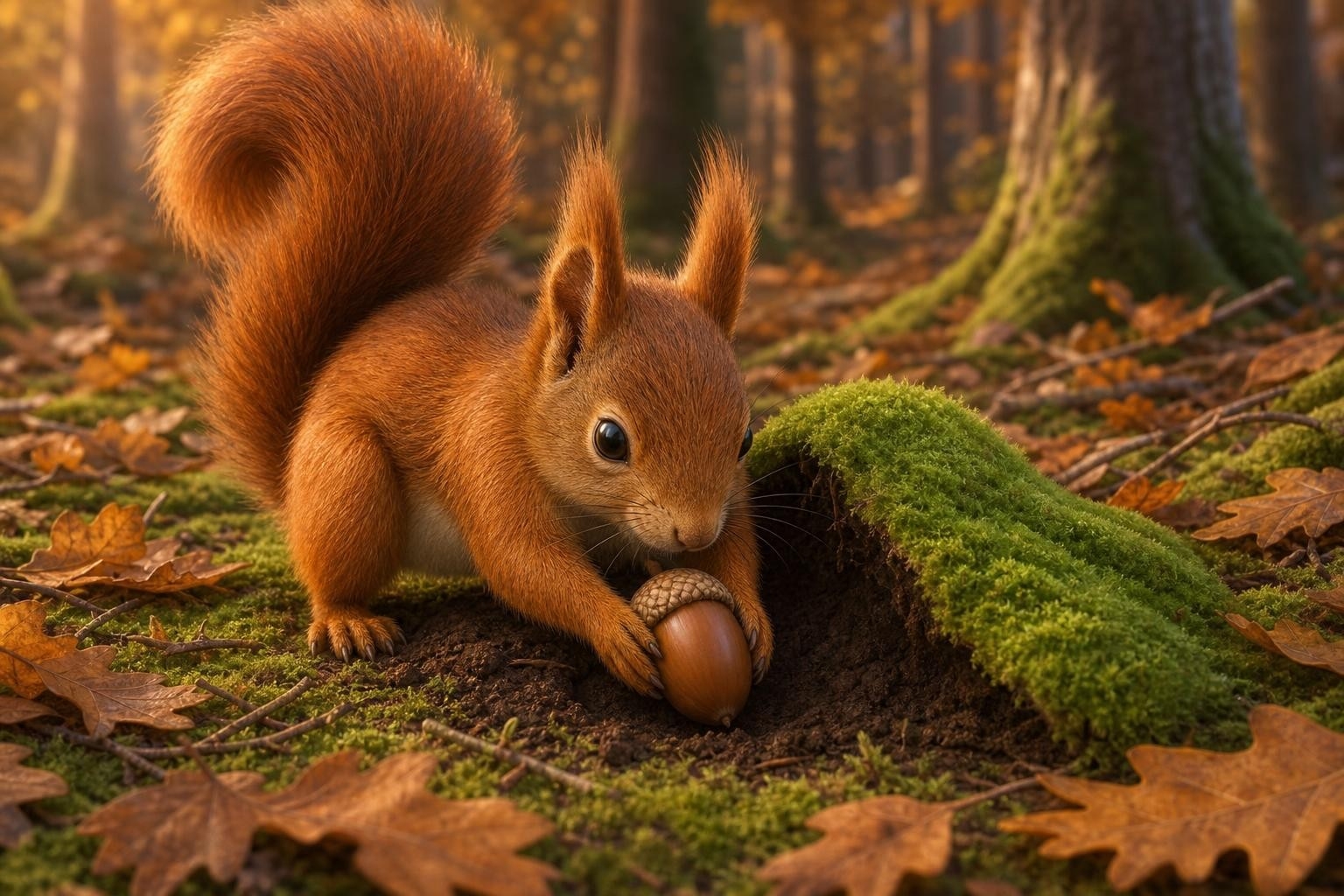 The Acorn That Stayed Asleep