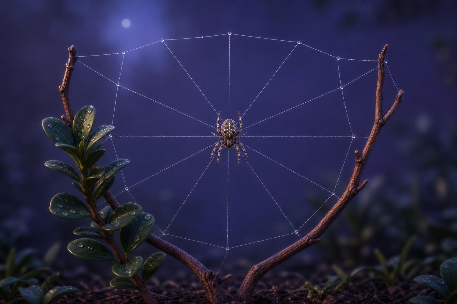 Eight Legs in the Dark