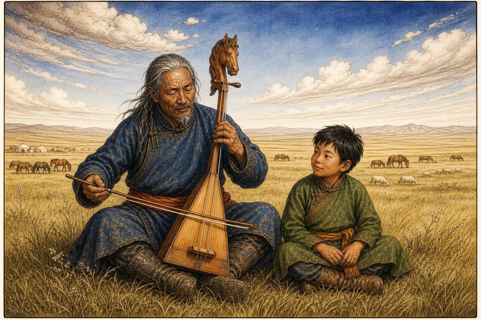 Two Voices in One Breath