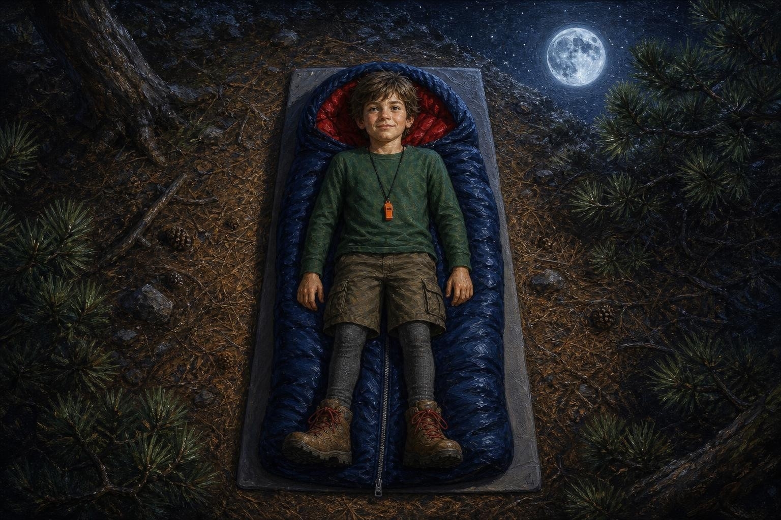 Footsteps Outside the Sleeping Bag