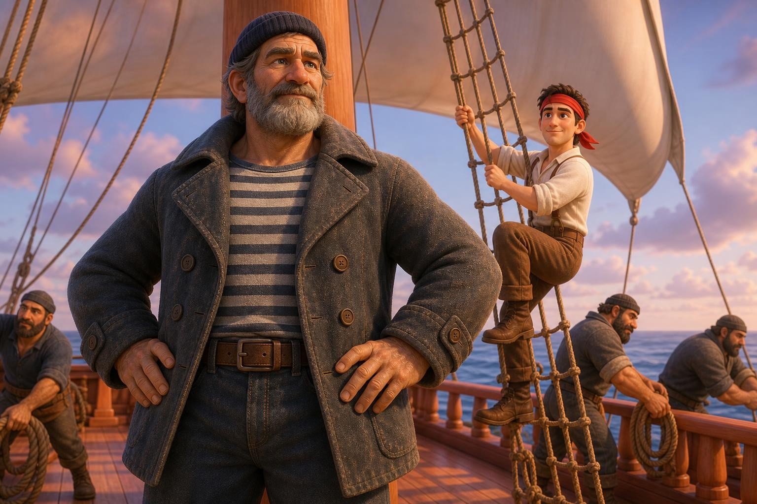 The Captain with the Hat That Was Too Big