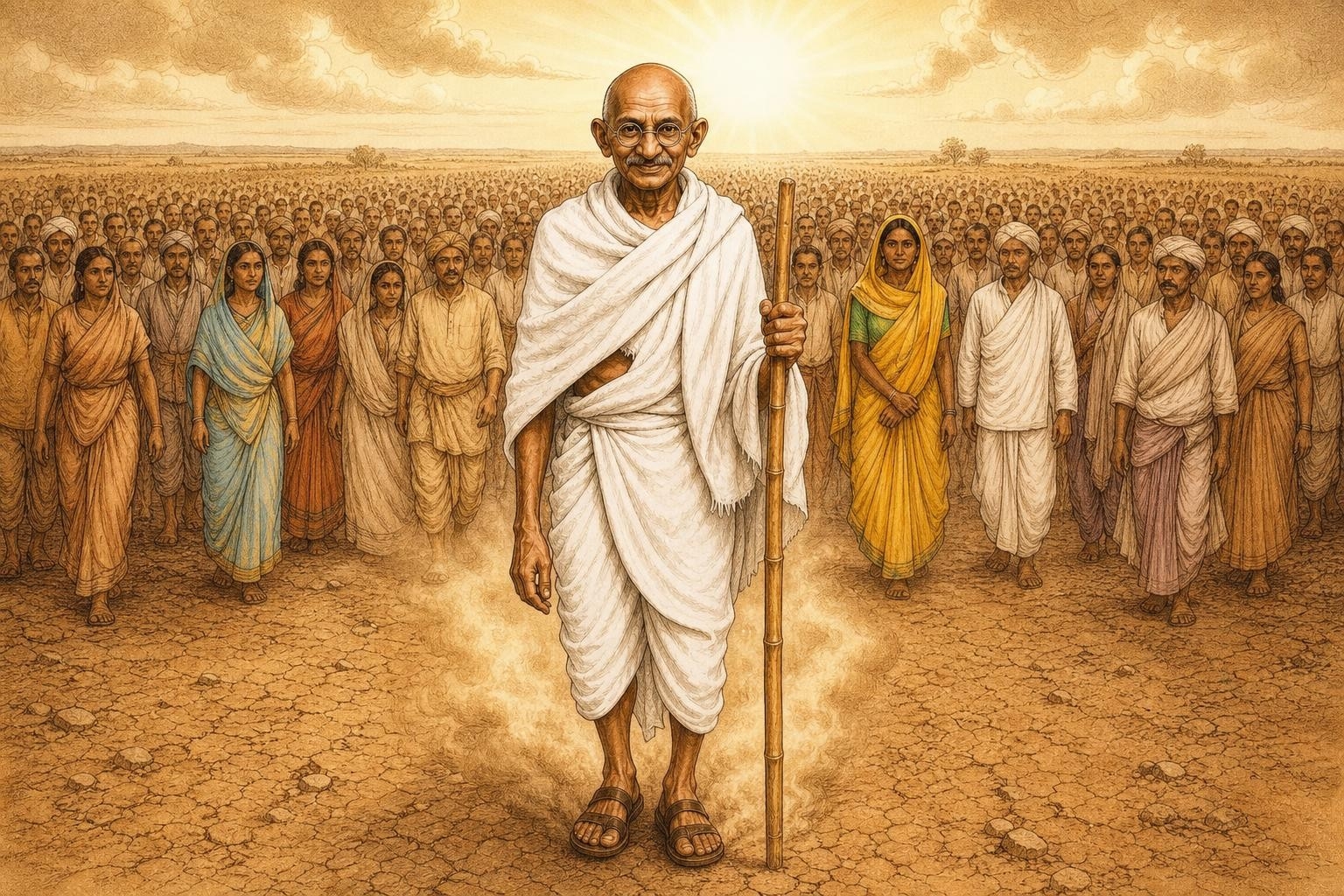 A Wooden Cane Against an Empire