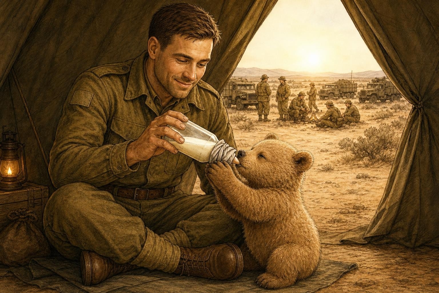 Wojtek the Soldier Bear