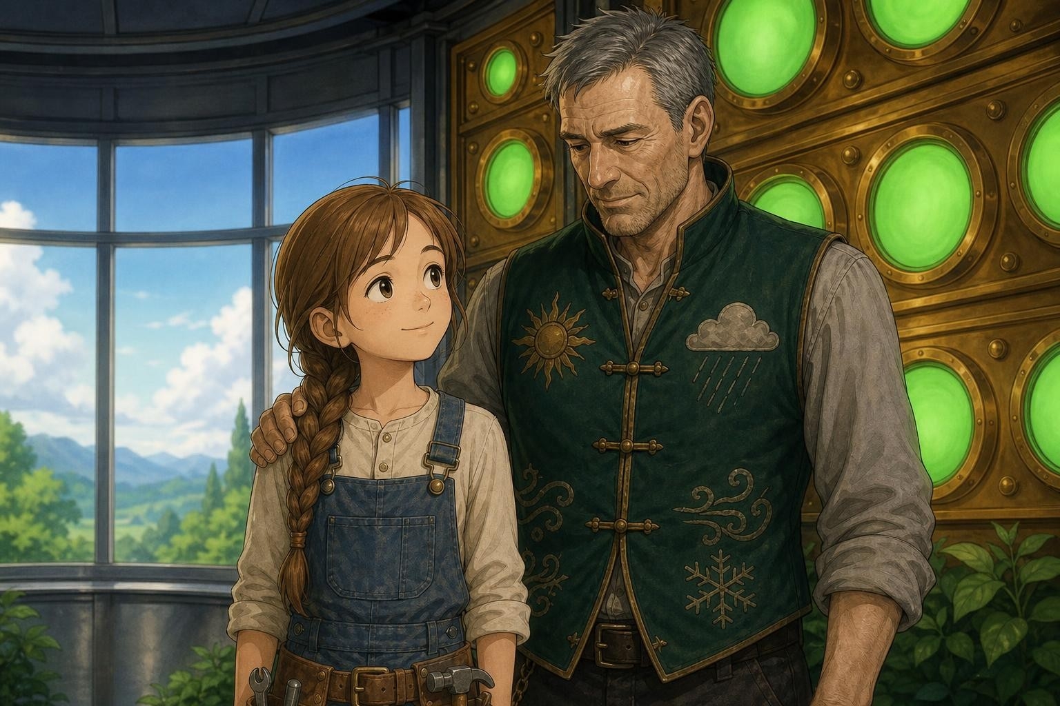 The Girl Who Fixed the Rain