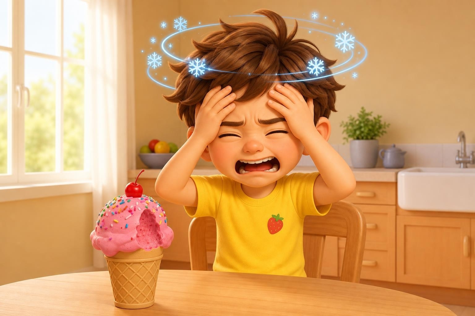 The Bite That Froze the Brain