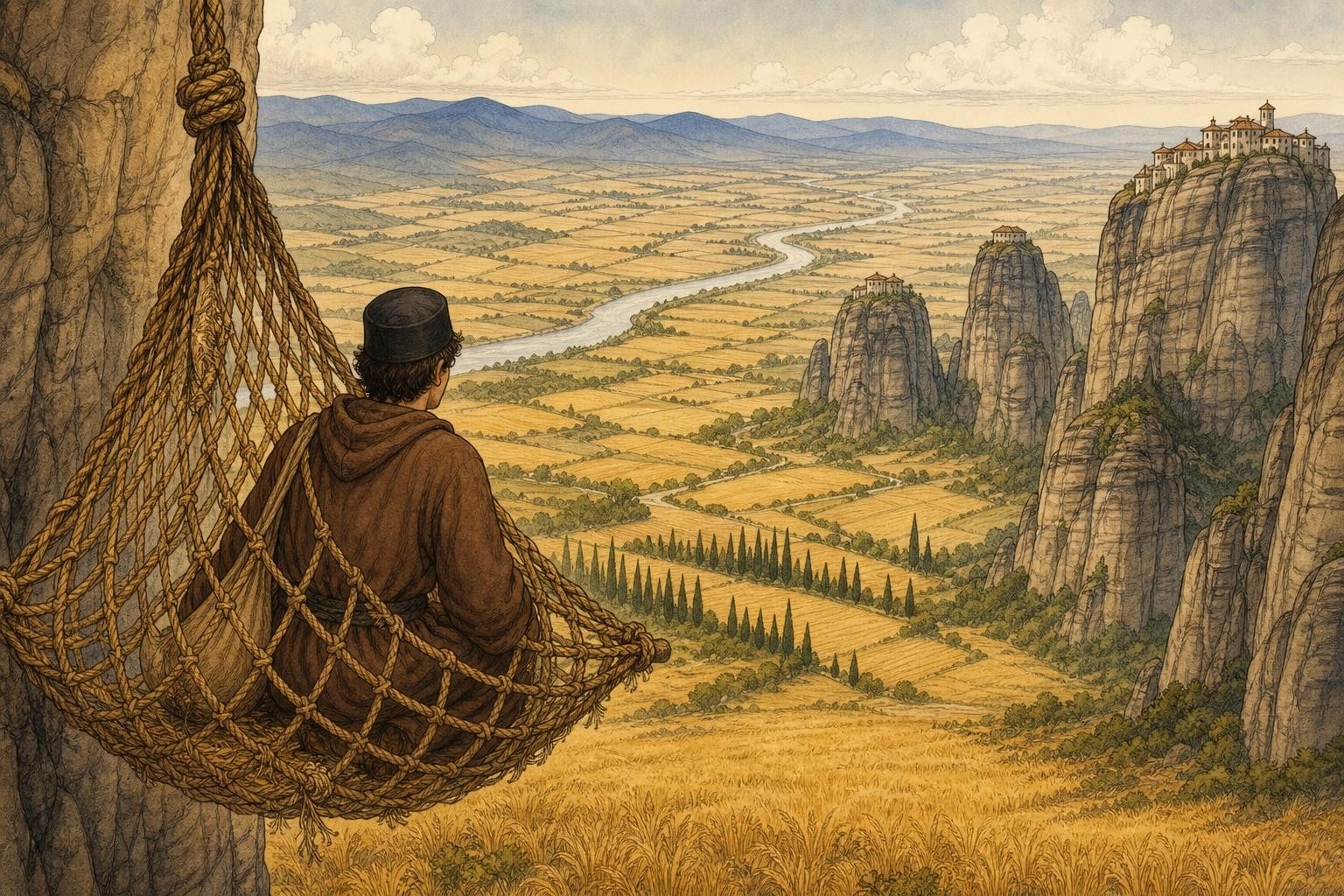 Half a Turn Above the Abyss